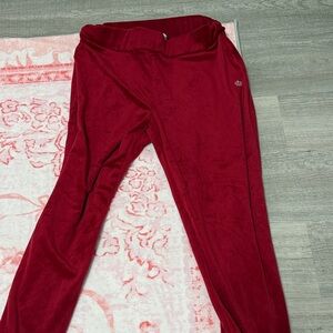 Juicy Couture Red Track Pants